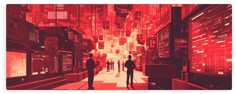illustration de l'intelligence artificielle en ville