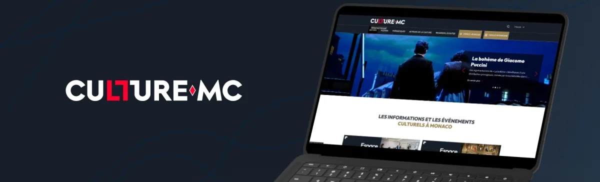 Bannière de Culture.mc par Inforca