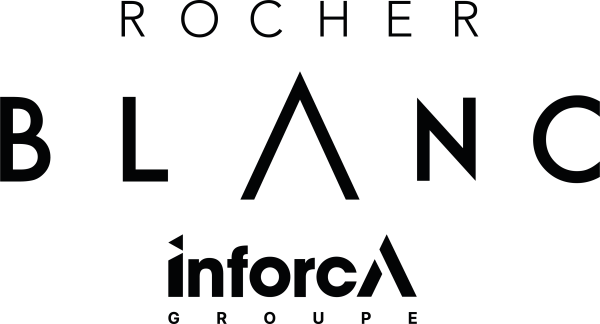 Logo Rocher Blanc groupe Inforca